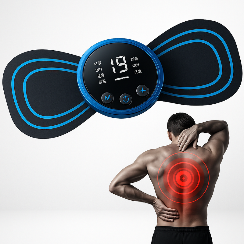 Mini massageador elétrico portátil EMS